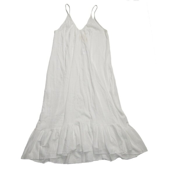NWT 9seed Paloma in White Cotton Gauze Low Back Maxi Tank Dress O/S One Size - Picture 7 of 11